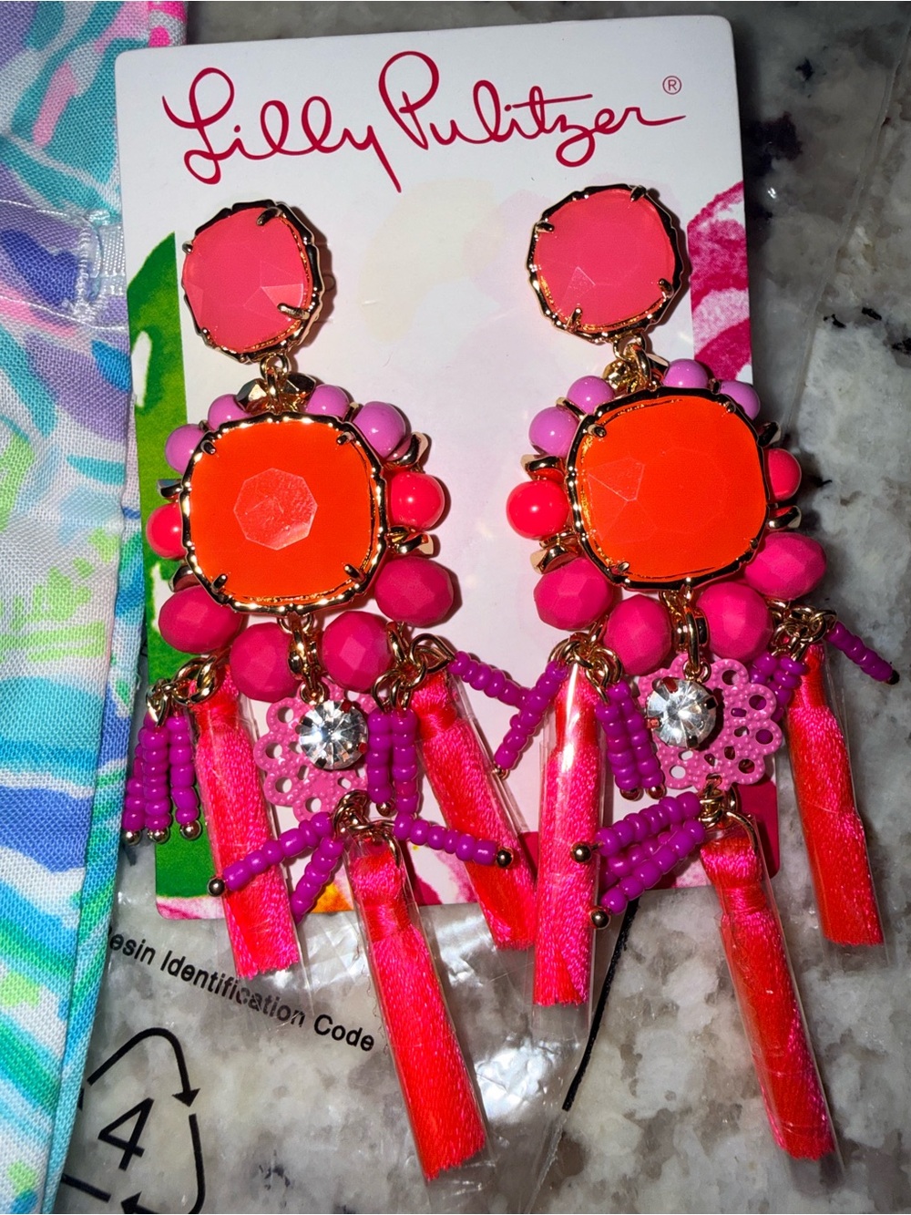 Lilly Pulitzer Water Slide Earrings